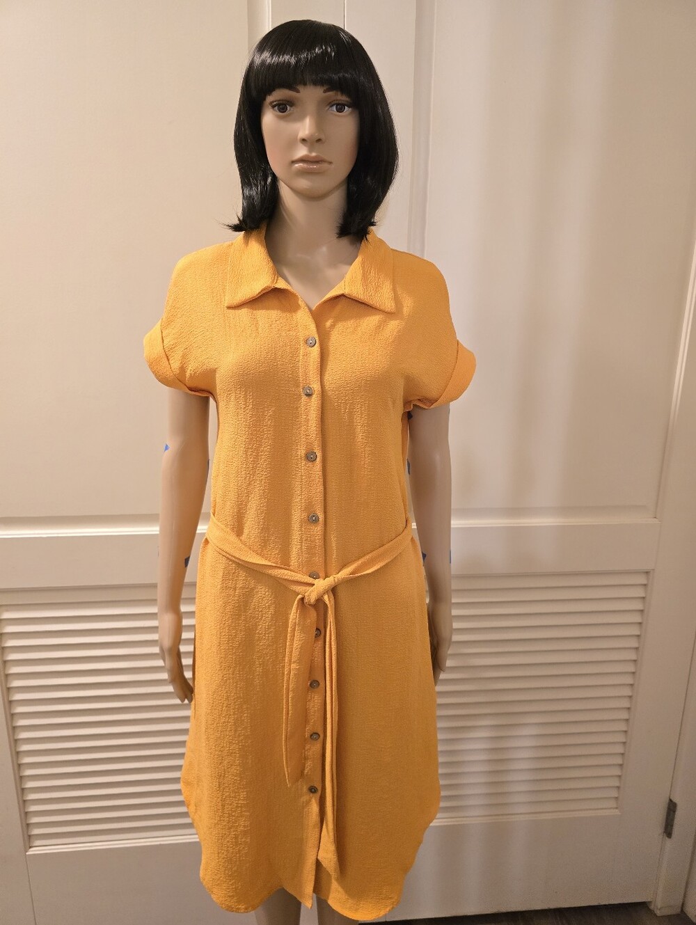 Button - Belt Dress💛